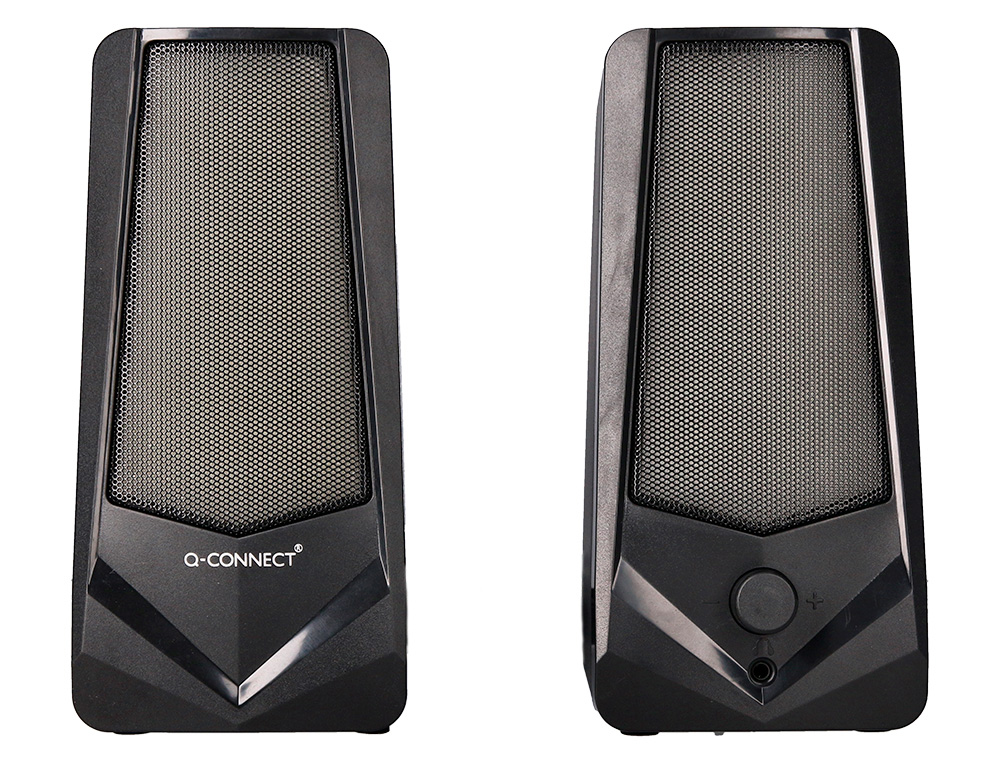 ALTAVOCES Q-CONNECT BLUETOOTH CON ILUMINACIÓN RGB POT ENCIA MAXIMA 2X3W CONTROL DE VOLUMEN COLOR NEGRO