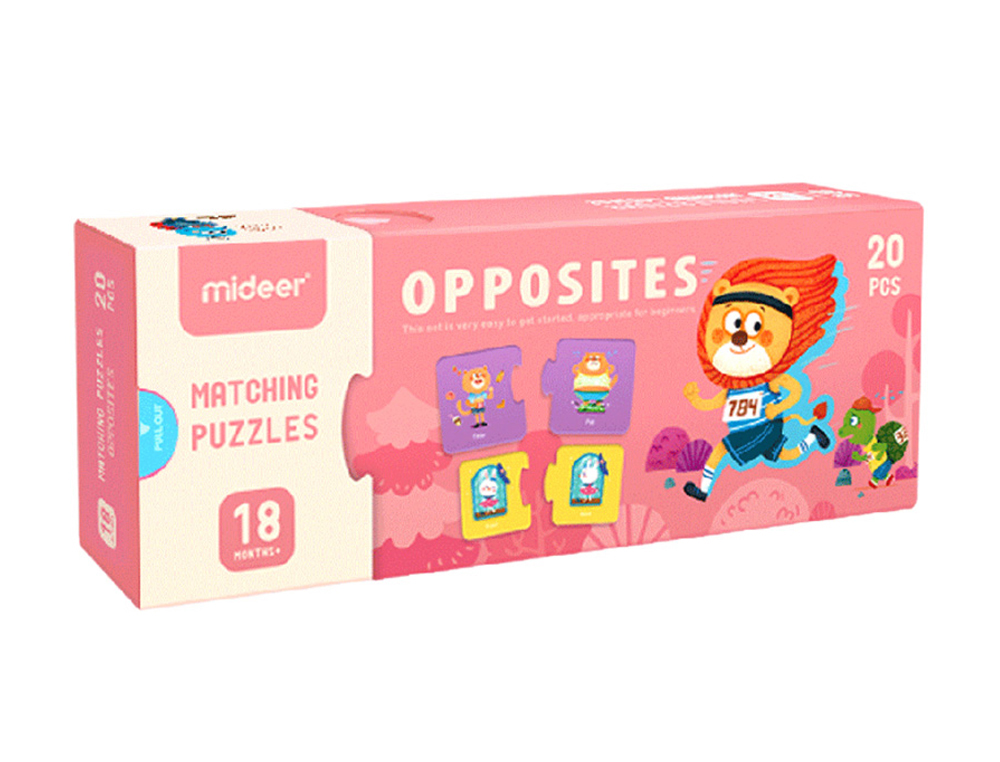 PUZLE MIDEER OPUESTOS 20 PIEZAS