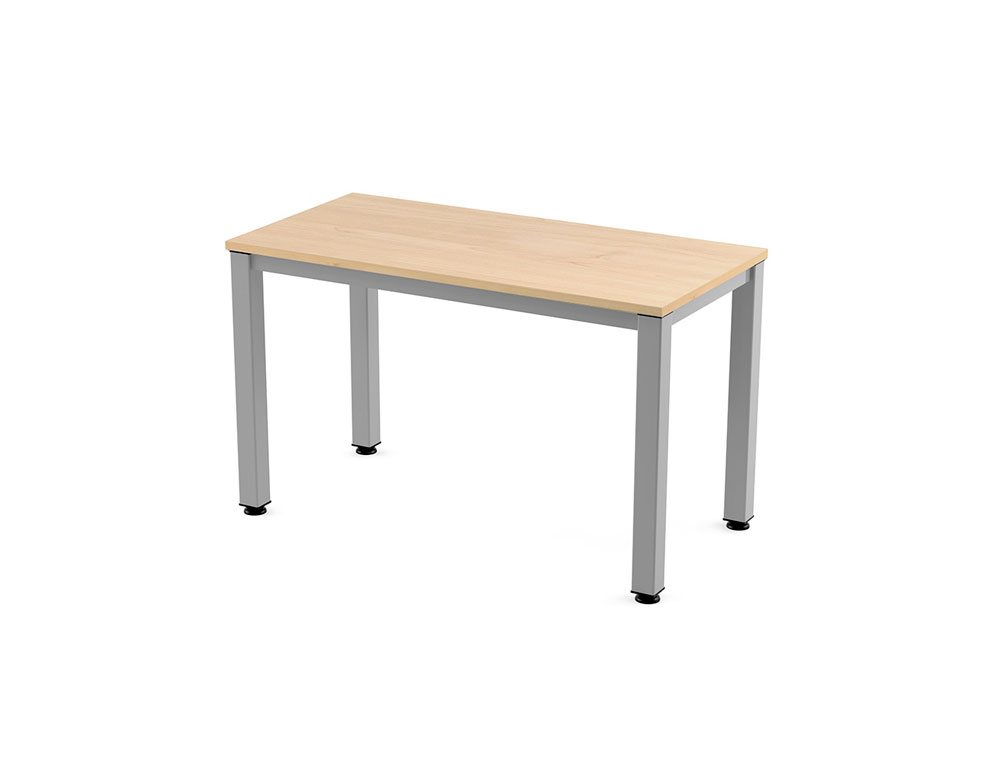 MESA DE OFICINA ROCADA EXECUTIVE 200AD01 GRIS Y HAYA 120X60 CM