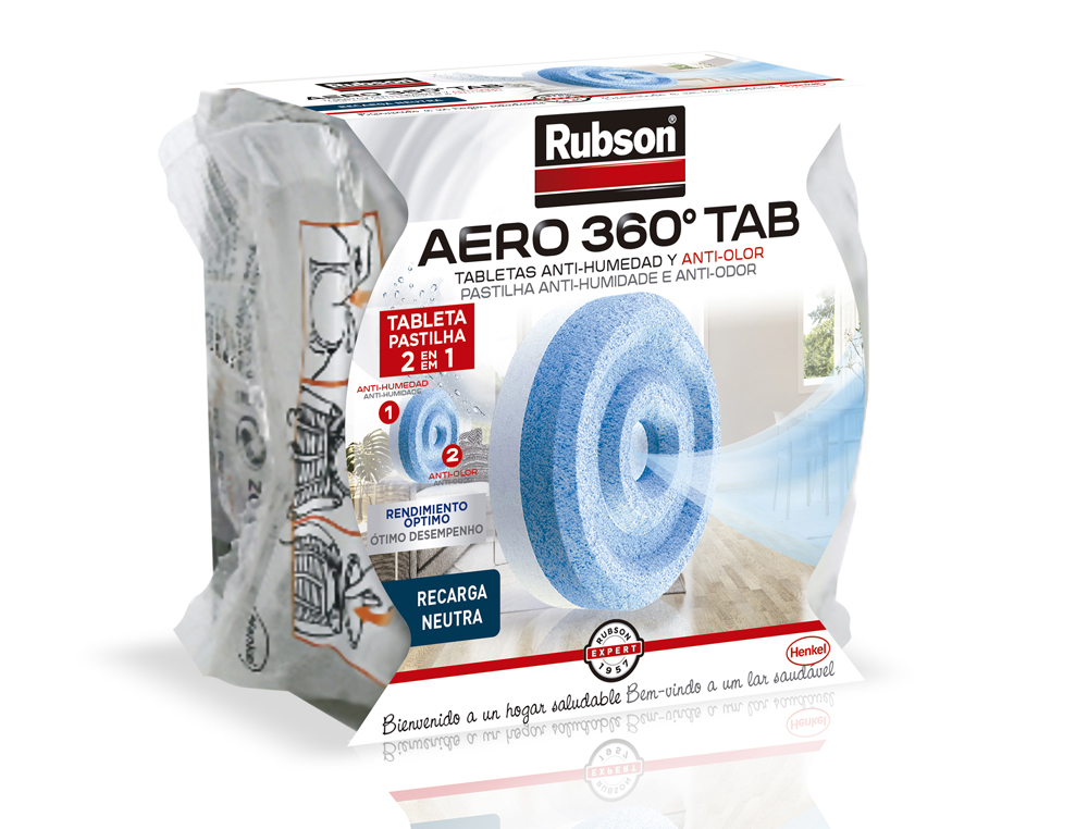 RECAMBIO PASTILLA DESHUMIDIFICADOR RUBSON AERO 360