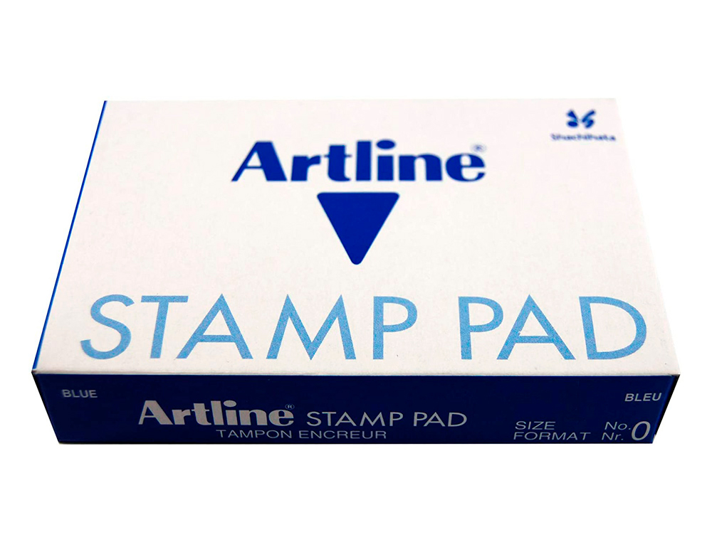 TAMPON ARTLINE Nº2 AZUL 87X143 MM