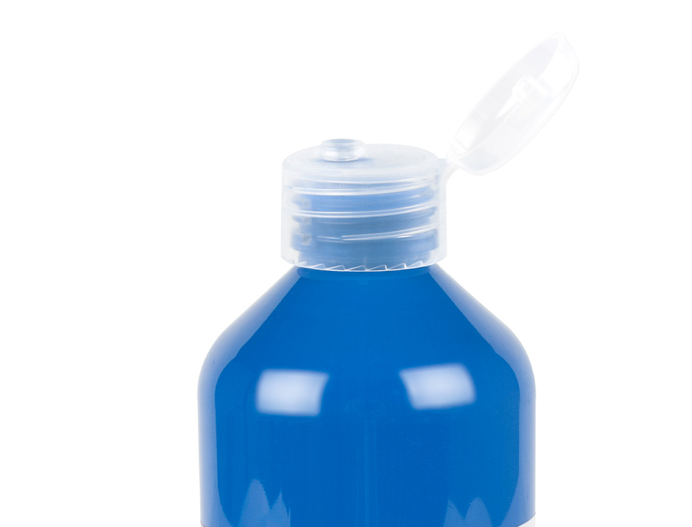 PINTURA DEDOS LIDERPAPEL BOTELLA DE 500 ML AZUL
