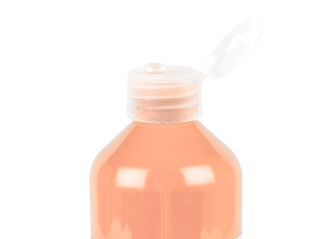 PINTURA DEDOS LIDERPAPEL BOTELLA DE 500 ML CARNE