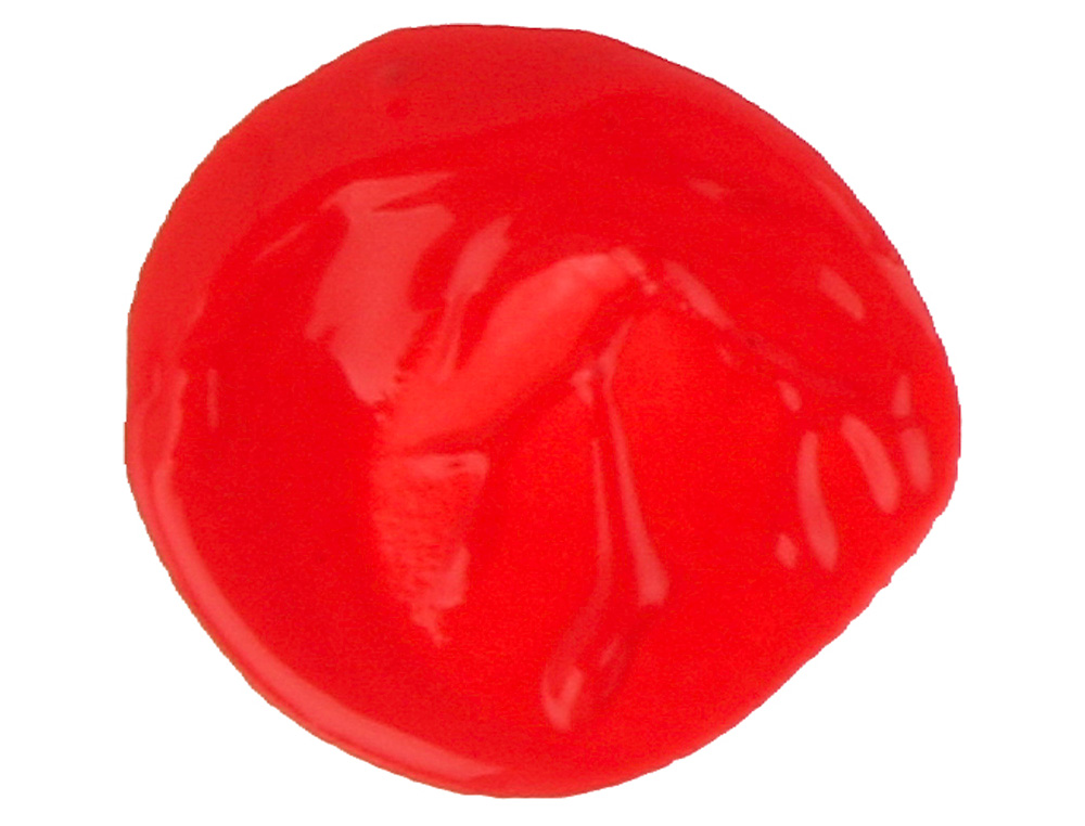 PINTURA DEDOS LIDERPAPEL BOTELLA DE 500 ML ROJO