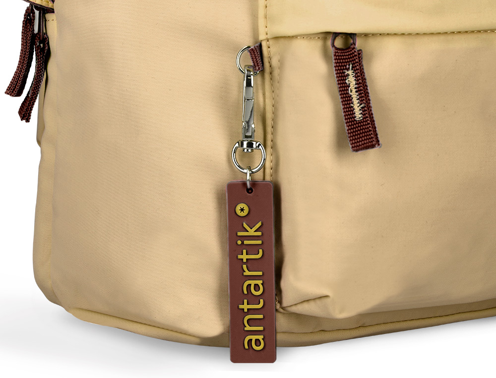 MOCHILA ANTARTIK BASIC PACK CON BOLSILLO PARA PORTATIL BEIGE 20 L 300X160X420 MM