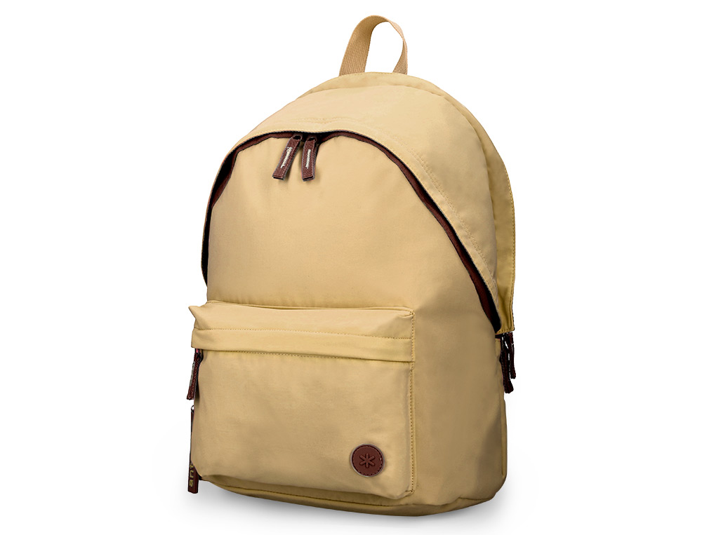 MOCHILA ANTARTIK BASIC PACK CON BOLSILLO PARA PORTATIL BEIGE 20 L 300X160X420 MM