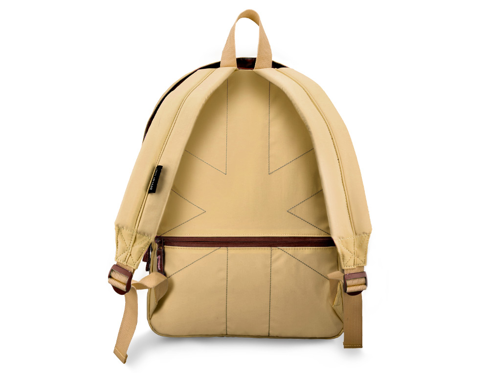 MOCHILA ANTARTIK BASIC PACK CON BOLSILLO PARA PORTATIL BEIGE 20 L 300X160X420 MM