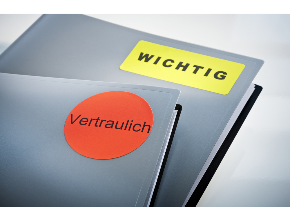 ETIQUETA ADHESIVA TICO ROJO FL UORESCENTESES PERMANENTE FSC LASER/INKJET/FOTOCOPIA 70X36 MMCAJA DE 1680 UNIDADES