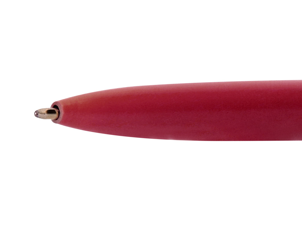 BOLIGRAFO BELIUS ROSE ALUMINIO COLOR BURDEOS ORO ROSA TINTA AZUL CAJA DE DISEO