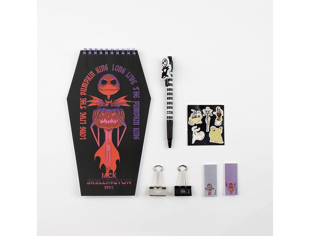 SET DE PAPELERIA NIGHTMARE BEFORE CHRISTMAS
