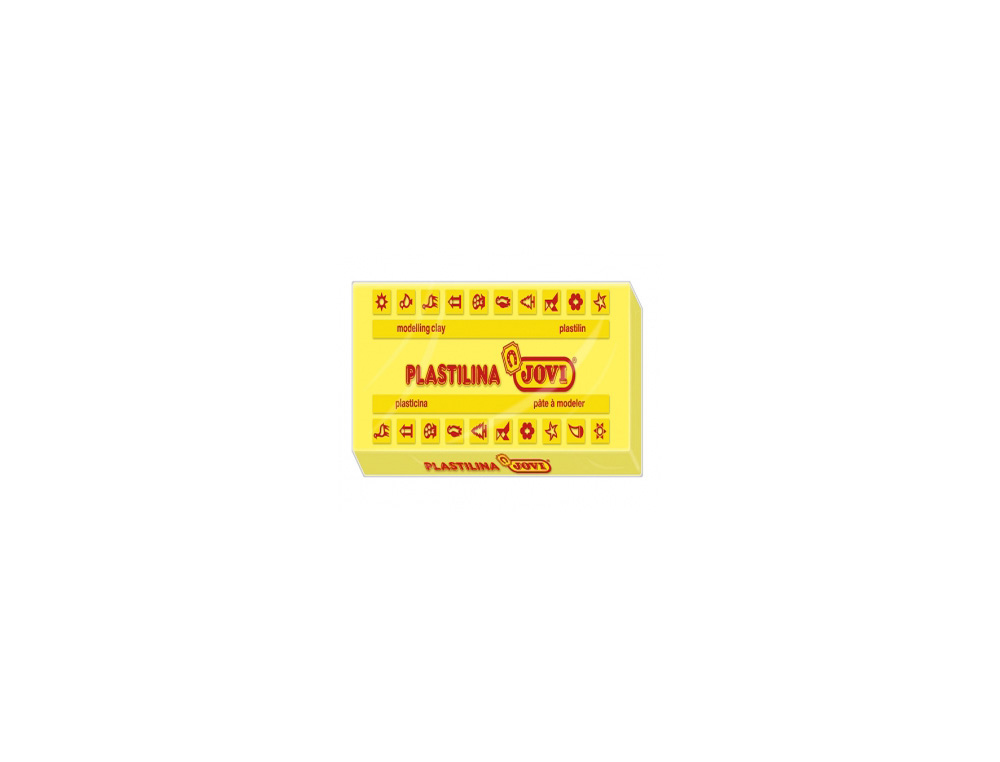 PLASTILINA JOVI 72 AMARILLO CLARO UNIDAD TAMAÑO GRANDE