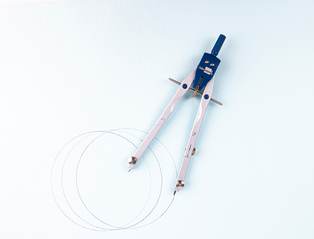 COMPAS LIDERPAPEL MICROMETRICO BK-304 CON ADAPTADOR Y ALARGADERA