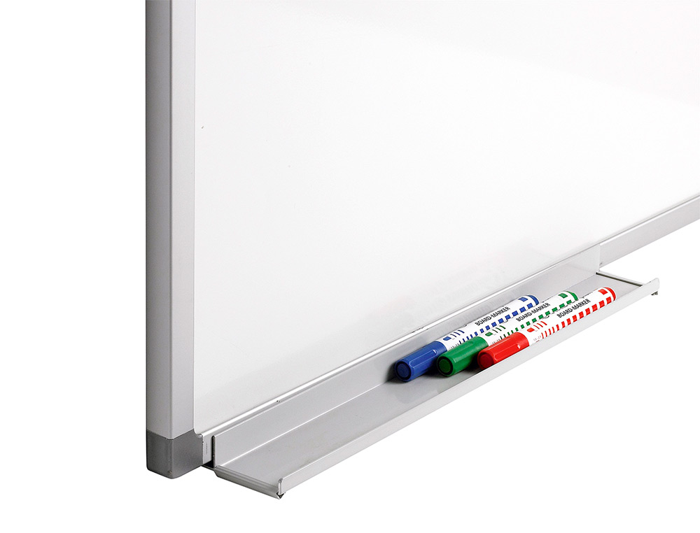 PIZARRA BLANCA Q-CONNECT MELAMINA MARCO DE ALUMINIO 180X90 CM