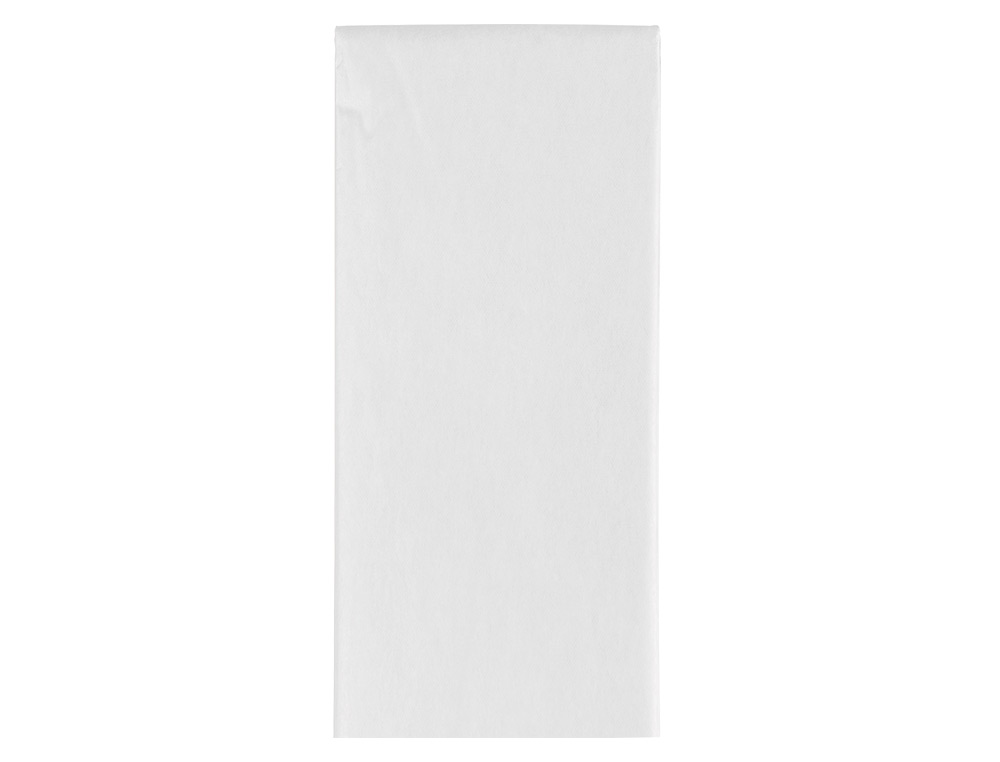 PAPEL SEDA LIDERPAPEL 52X76CM 18G/M2 BOLSA DE 5 HOJAS BLANCO