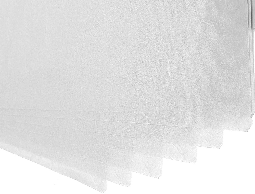 PAPEL SEDA LIDERPAPEL 52X76CM 18G/M2 BOLSA DE 5 HOJAS BLANCO