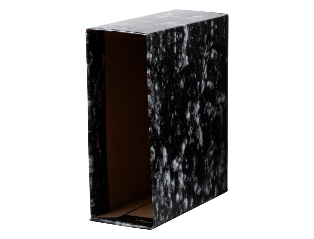 CAJA ARCHIVADOR LIDERPAPEL CLASSIC BLUE CUARTO NEGRA
