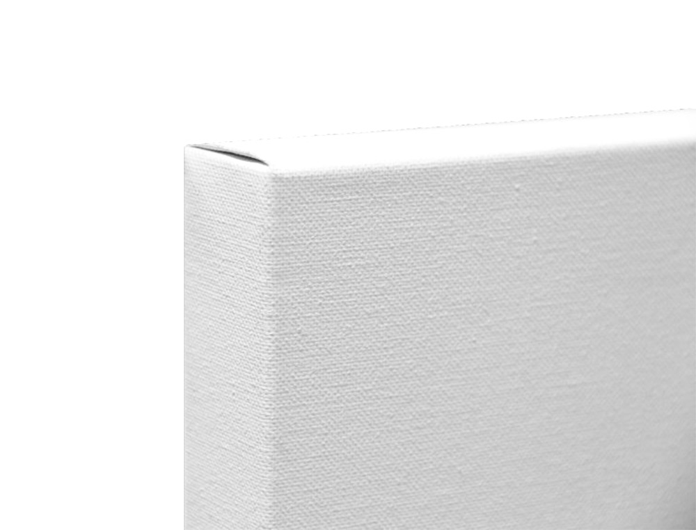 BASTIDOR LIDERPAPEL 6F LIENZO GRAPADO TRASERO ALGODON 100% MARCO PAWLONIA 1,8X3,8 CM BORDES MADERA 41X33 CM