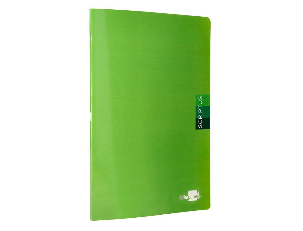 LIBRETA LIDERPAPEL SCRIPTUS A4 48 HOJAS 90GR PAUTA 4ª 3.5MM CON MARGEN