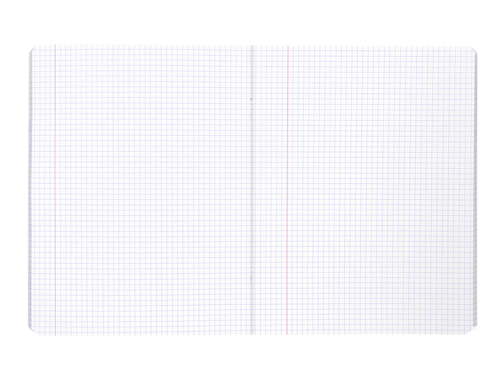 LIBRETA LIDERPAPEL SCRIPTUS A5 PLUS 48 HOJAS 90GR CUADRO 5MM CON MARGEN COLORES SURTIDOS