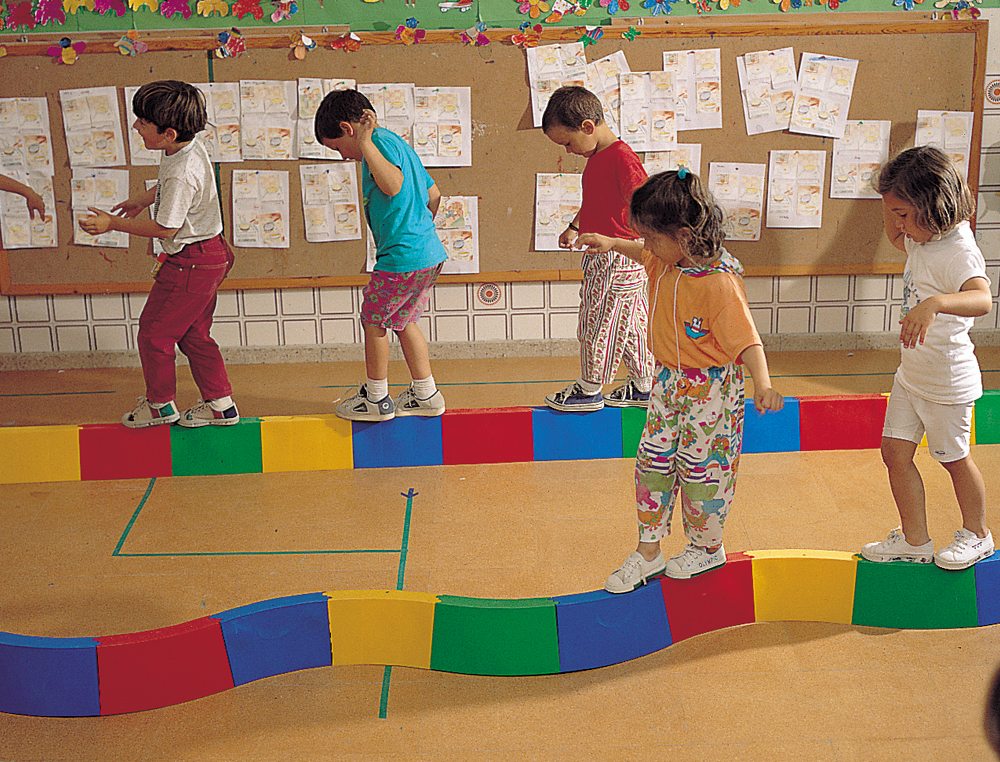 PASILLO AMAYA PARA EQUILIBRIO ACOPLABLE SEMICIRCULAR CURVO LONGITUD 30CM CAJA DE 10 UNIDADES