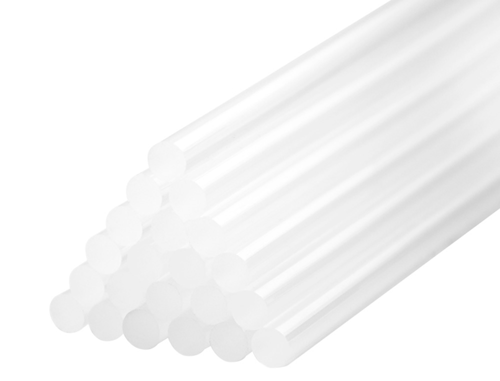 BARRA TERMOFUSIBLE LIDERPAPEL DE 7 MM DE DIAMETRO X 100 MM DE ALTO BLISTER DE 12 UNIDADES